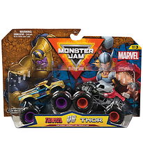 Monster Jam Truck - 1:64 - Marvel - 2-Pack - Thanos vs Thor