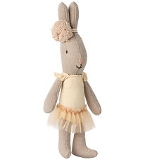 Maileg Hare - Micro - Leotard And Tulle Skirt - Cream