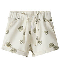 Lil' Atelier Shorts - NbmGayo - Coconut Mjölk/Groda