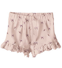 Lil' Atelier Shorts - NbfGayo - Peach Blush/Fluga