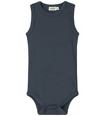 MarMar Body u/ä - Rib - Ärmlös - Långärmad - Blå