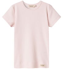 MarMar T-shirt - Rib - Plain - Noos - Pink