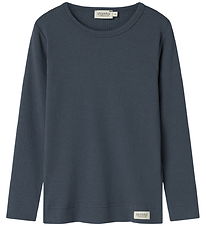 MarMar Tröja - Rib - Plain - Noos - Blå
