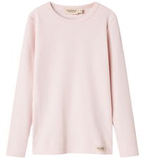 MarMar Tröja - Rib - Plain - Noos - Rosa
