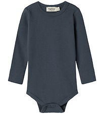 MarMar Body l/ä - Rib - Modal - Noos - Blå