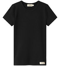 MarMar T-shirt - Rib - Modal - Black