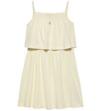 Calvin Klein Dress - Crinkle Layered - Tofu