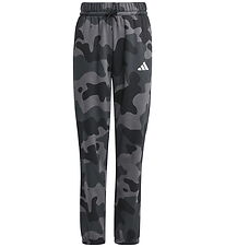 adidas Performance Jogginghosen - J Camo FL - Schwarz/Weiß