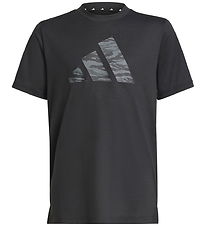 adidas Performance T-Shirt - J TR-ES CAM TE - Schwarz