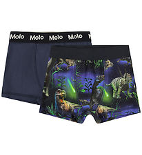 Molo Boxer nærbuxur - Justin - 2 Pakki - Dino Galaxy