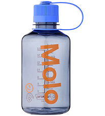 Molo Trinkflasche - 500 ml - Grey Sky/Blau