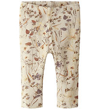 Name It Leggings – Rib – NbfNiara – Haferflocken/Woodrose
