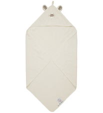 Pippi Baby towel - 83 x 83 cm - Egret