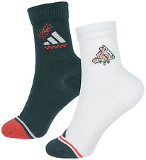 adidas Performance Socken - 2er-Pack - Pizza - White/Aurivy/Wonw