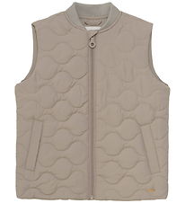 Minymo Weste - Quilted - Timberwolf