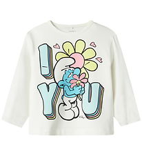 Name It Tröja - NmfFrida - Smurfar - Cloud Dansare