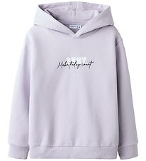 Name It Hoodie - NkfFinine - Misty Lilac