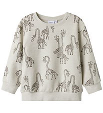 Name It Sweatshirt - NmmFreddie - Peyote Melange