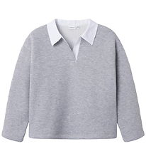 Name It Poloshirt - NkfBetsy - Grau Meliert
