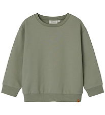 Lil' Atelier Sweatshirt - NmmOmads - Seegras