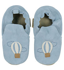 En Fant Slippers - Suede Animal - Arctic Ice