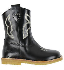 Angulus Stiefel - Cowboy - Schwarz