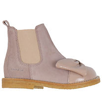 Angulus Stiefel - Chelsea - Faded Rose m. Schleife