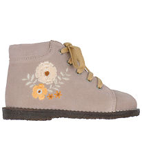 Angulus Stiefel - Klassisch - Faded Rose/Strickerei