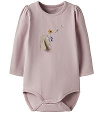Name It Bodysuit l/s - NbfKorn - Burnished Lilac