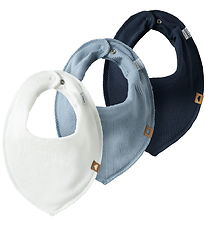 Name It Bib - 3-Pack - Rib - NbmYasimkillo - Cloud Dancer/You