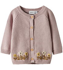 Name It Cardigan - Stickad - NbfKamma - Polerad Lilac
