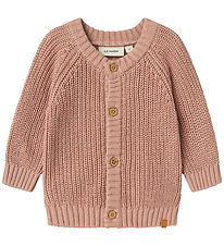 Lil' Atelier Cardigan - Noos - Strick - NbnEmlen - Misty Rose