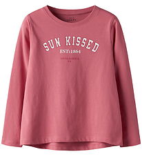 Name It Blouse - Loose - NkfViolet - Rapture Rose/Kissed