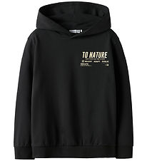Name It Kapuzenpullover - NkmLaurel - Black