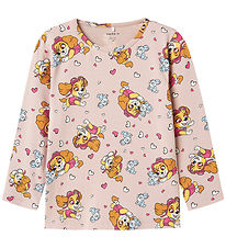 Name It Bluse - NmfJiddi - Paw - Brüniert Lilac