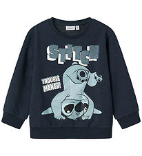 Name It Bluse - NmmJasp - Stitch - Navy Blazer