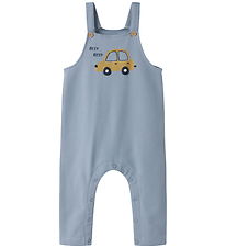 Name It Overalls - Sweat - NbmVonne - Dusty Blue/Car
