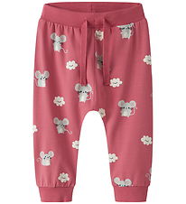 Name It Trousers - NbfVandora - Rapture Rose/Mouse