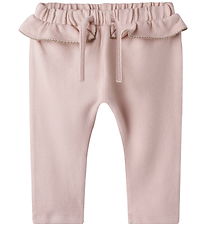 Lil' Atelier Hosen - Rib - NbfThoro - Misty Rose
