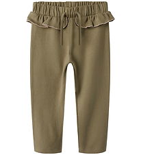 Lil' Atelier Hosen - Rib - NmfThoro - Sepia-Tönung