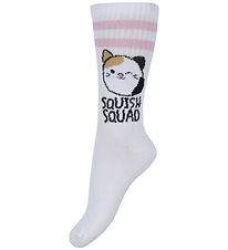 Name It Socks - NkfMomsa - Squishmallows - Bright White/CAMEO