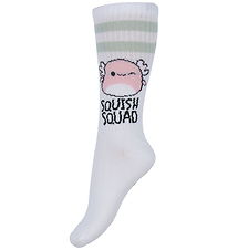 Name It Socks - NkfMomsa - Squishmallows - Bright White/Aqua