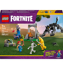 LEGO® Fortnite - Peely og Sparkplug slår leir på sletten 77075 -