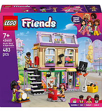 LEGO® Friends - Musikkbutikk og leilighet 42653 - 483 Partar