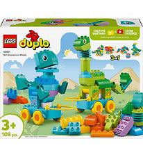 LEGO® DUPLO® - 3in1 Dinosaurs on Wheels 10451 - 108 Parts