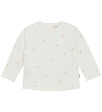 Minymo Sweatshirt - AOP - Marshmallows White