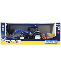 Bruder Traktor - New Holland T5.120 m. Frontlader - 02187