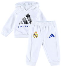 adidas Performance Sweat Set - Real Madrid - White/Black/Croyal