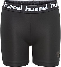 Hummel Bicycle Shorts - hmlTona Thigh - Black Beauty/Black Beaut