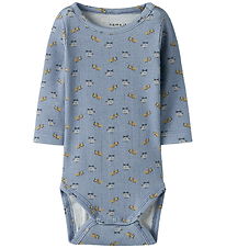 Name It Body l/ä - Rib - NbmKoalkab - Dusty Blue